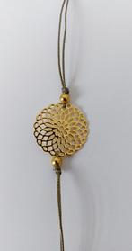 Bracelet fantaisie doré/vert, Enlèvement ou Envoi, Neuf, Vert, Autres matériaux