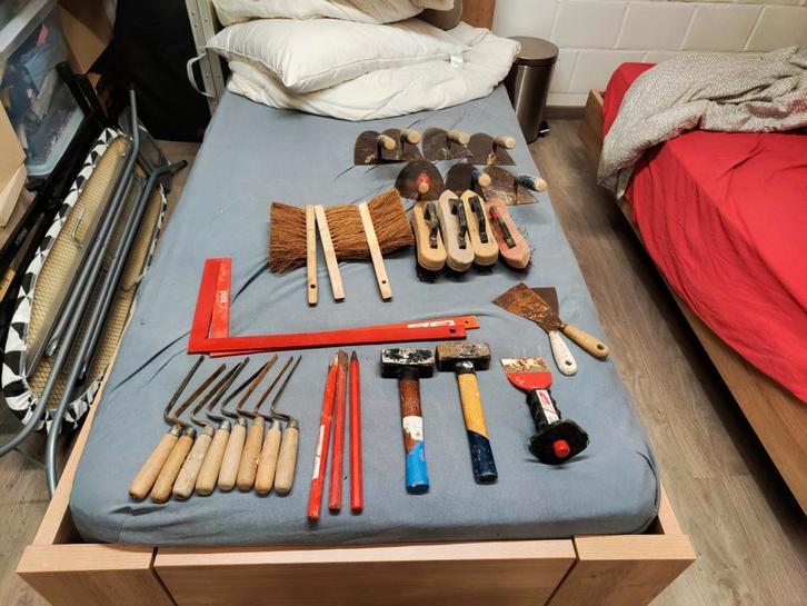 Allerlei metselgrief inlot te koop of los (zie beschrijving), Doe-het-zelf en Bouw, Metselstenen, Gebruikt, Ophalen of Verzenden