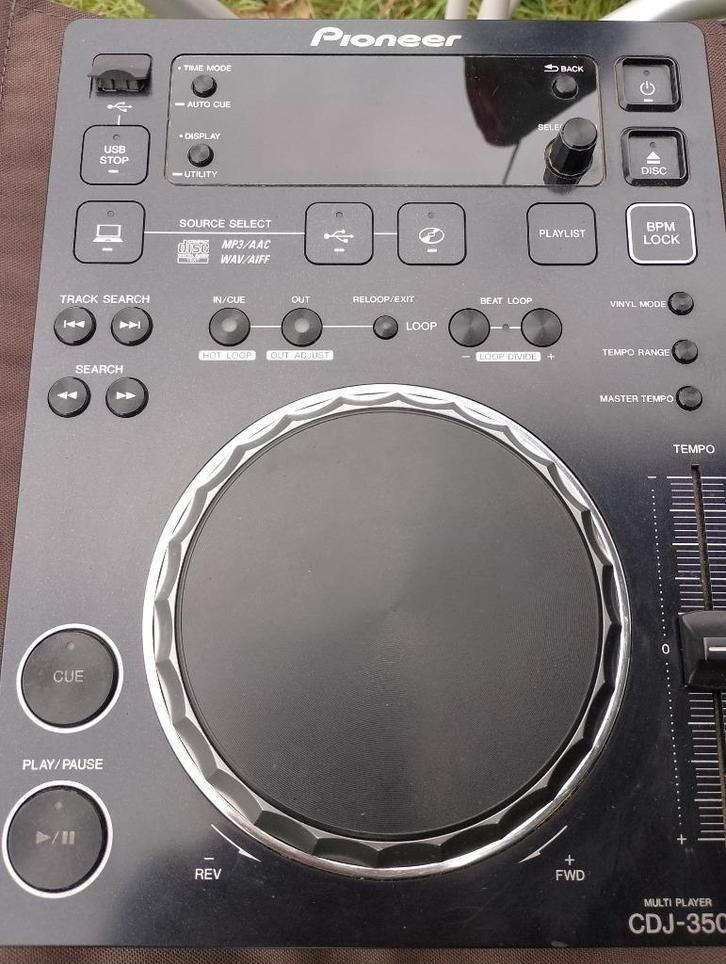2x CDJ 350 Pioneer, Audio, Tv en Foto, Cd-spelers, Gebruikt, Pioneer, Wisselaar, Ophalen