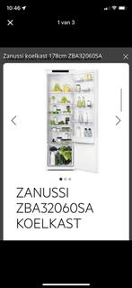 Zanussi inbouw ijskast, Elektronische apparatuur, Koelkasten en IJskasten, Ophalen, Zo goed als nieuw