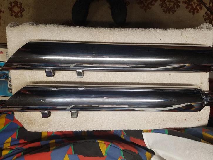 Harley davidson - Set:  Half open uitlaten ., Motoren, Onderdelen | Harley-Davidson, Ophalen