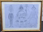 Lithographie gamme d amour n 20 signe James ensor, Antiek en Kunst, Kunst | Litho's en Zeefdrukken, Ophalen of Verzenden