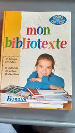 Livre mon bibliotexte cycle 2 pour CP et ce1, Boeken, Studieboeken en Cursussen, Ophalen of Verzenden, Gelezen