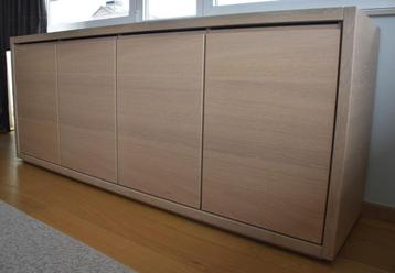 4-deurs dressoir - white wash eik beschikbaar voor biedingen