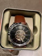 Montre automatique homme Fossil neuve, Cuir, Autres marques, Acier, Montre-bracelet