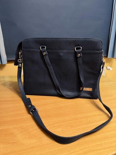 Schouder-/laptoptas Captain Cork, Handtassen en Accessoires, Tassen | Schoudertassen, Nieuw, Overige merken, Blauw, Ophalen of Verzenden