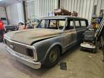 1970/ 3 door chevrolet suburban project, Auto's, Chevrolet, Automaat, Achterwielaandrijving, 6600 cc, Leder