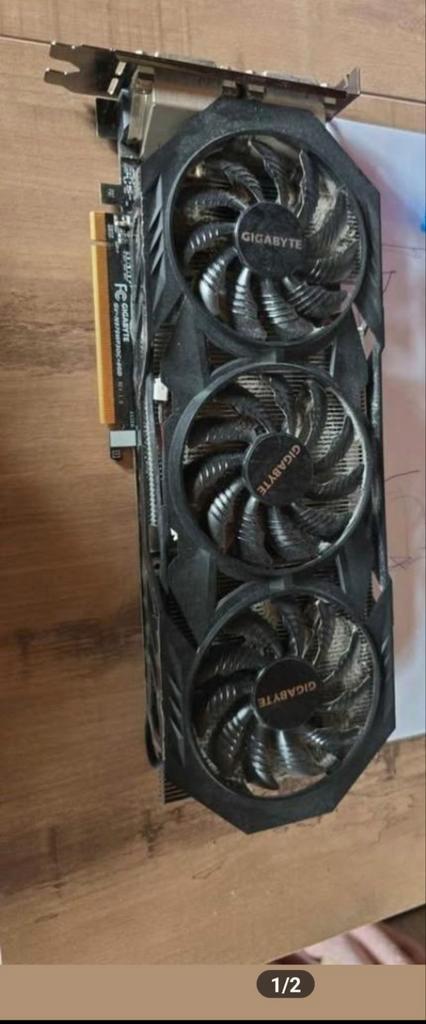 Gigabyte GTX 970 WindForce 3X OC Edition, Computers en Software, Videokaarten, Zo goed als nieuw, GDDR5, Ophalen of Verzenden
