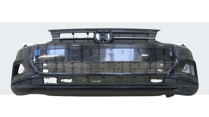 Bumper Volkswagen VW Polo 6 VI 2G0 17- Voorbumper Q3486, Auto-onderdelen, Carrosserie, Bumper, Voor, Gebruikt, 6 maanden garantie