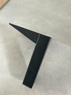 4x Meubelpoten zwart 15 cm hoog in zwart metaal, Nieuw, Ophalen