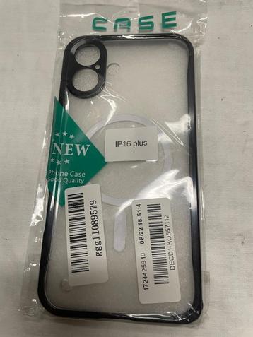 Hoesje MagSafe-Kaart Voor iPhone 16 plus Steel case -Magneet beschikbaar voor biedingen