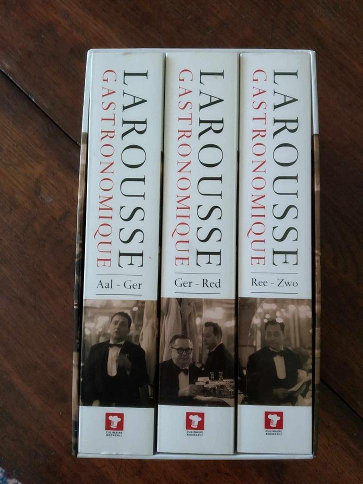Larousse Gastronomique 3-delig, een must voor iedere kok, Boeken, Kookboeken, Zo goed als nieuw, Ophalen of Verzenden