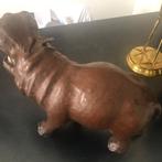 3 dieren vintage in leder xl, Antiek en Kunst, Ophalen of Verzenden