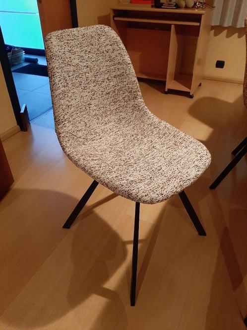 NIEUW Stoelen Juntoo , 6 stuks, Huis en Inrichting, Stoelen, Nieuw, Vijf, Zes of meer stoelen, Metaal, Stof, Overige kleuren, Ophalen