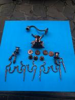 Chandelier cuivres vintage, Enlèvement, Cuivre