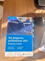 Het Belgische politiewezen 2021. Wetgeving en beleid., Boeken, Studieboeken en Cursussen, Ophalen of Verzenden, Zo goed als nieuw