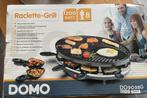 Raclette-grill Domo 1200W, Elektronische apparatuur, Ophalen of Verzenden, Vaatwasmachinebestendig, Nieuw, Tafelgrill