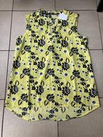 Nieuw geel gebloemd topje - Maat 40, Ophalen of Verzenden, Nieuw, Maat 38/40 (M), Geel