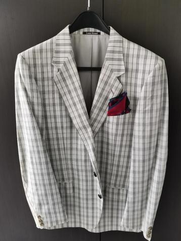 veste vintage à carreaux gris Louis Feraud   - Italie