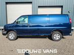Chevrolet Express V8 3500kg Trekgewicht Automaat (bj 2008), Automaat, Gebruikt, Chevrolet, Blauw