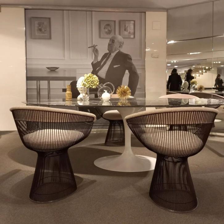 Tulipe in outdoors tafels eero saarinen stoelen tulipe, Huis en Inrichting, Bureaus, Zo goed als nieuw, Ophalen of Verzenden