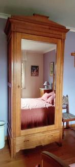 Houten halkast - Spiegel kast, Huis en Inrichting, Gebruikt, 200 cm of meer, 50 tot 100 cm, 50 tot 75 cm