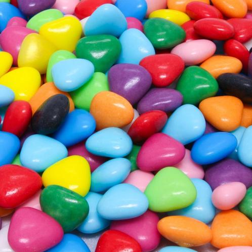 Snoep hartjes goud zilver gemengd, Diversen, Levensmiddelen, Ophalen of Verzenden