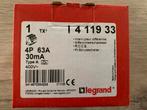 Legrand differtieel 4p 63A 30mA nieuw in doos, Ophalen