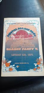 Yes - Crystal Palace Bowl 1972 Program + Ticket ! ! !, Enlèvement ou Envoi, Utilisé