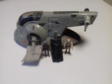 Star Wars vintage Slave 1 + carbonite 100% original  lot 55 beschikbaar voor biedingen