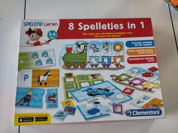 Clementoni 8 spelletjes in 1 beschikbaar voor biedingen