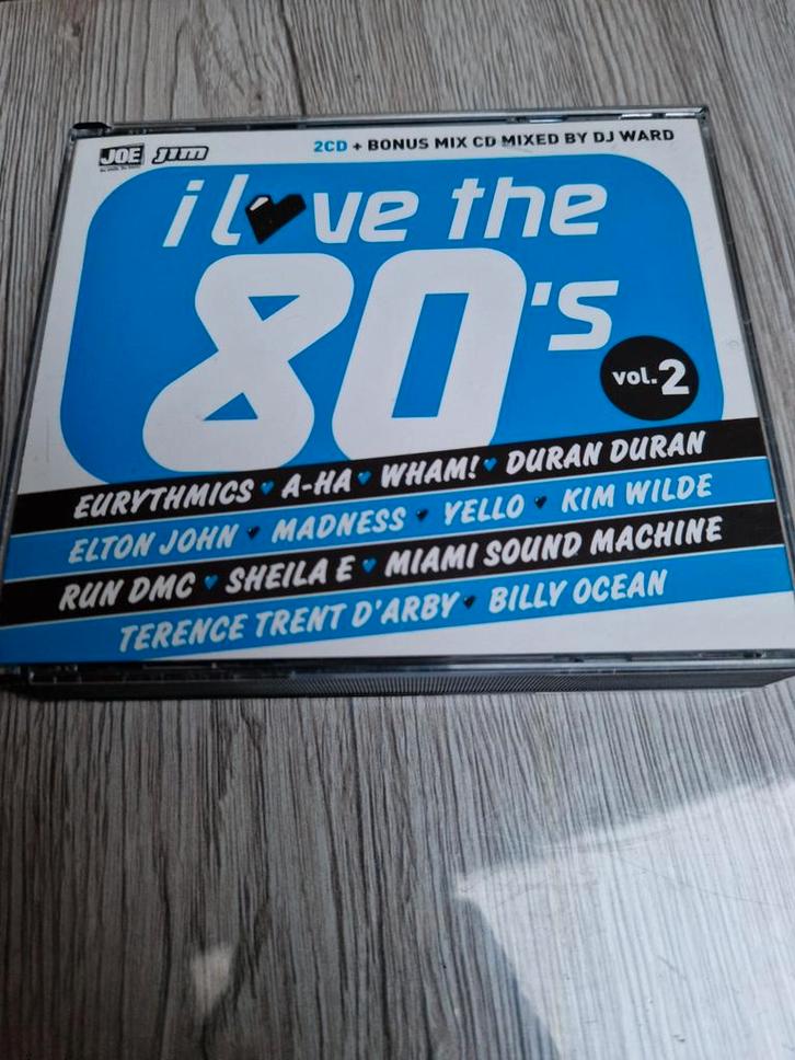 Joe/Jim I Love The 80's Volume 2, Cd's en Dvd's, Cd's | Verzamelalbums, Zo goed als nieuw, Dance, Ophalen of Verzenden