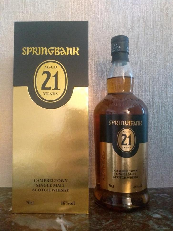 Springbank 21 Year Old 2021, Verzamelen, Wijnen, Nieuw, Overige typen, Overige gebieden, Vol, Ophalen of Verzenden