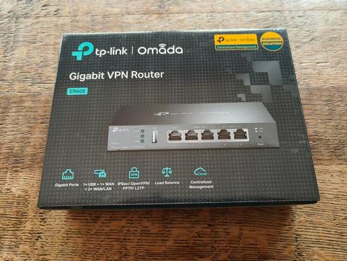 TP-Link VPN Router ER605, Computers en Software, Routers en Modems, Zo goed als nieuw, Router, Ophalen of Verzenden