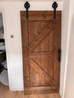 Schuifdeur/loftdeur, Ophalen, Gebruikt, 80 tot 100 cm, Binnendeur