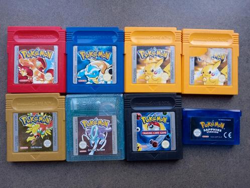 Pokémon Games GameBoy, Consoles de jeu & Jeux vidéo, Jeux | Nintendo Game Boy, Utilisé, Jeu de rôle (Role Playing Game), 1 joueur