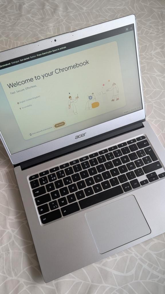Acer Ultrabook Chromebook 514 als nieuw, Informatique & Logiciels, Chromebooks, Comme neuf, Enlèvement ou Envoi