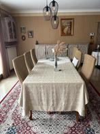 eettafel plus stoelen, Huis en Inrichting, Ophalen, Gebruikt