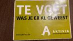 Sticker aktivia, Verzamelen, Stickers, Nieuw, Bedrijf of Vereniging, Ophalen of Verzenden