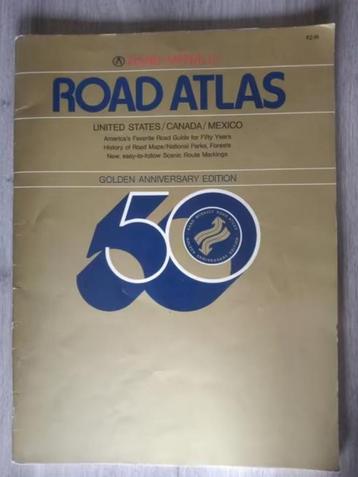 Atlas routier USA/Canada/Mexique 1974