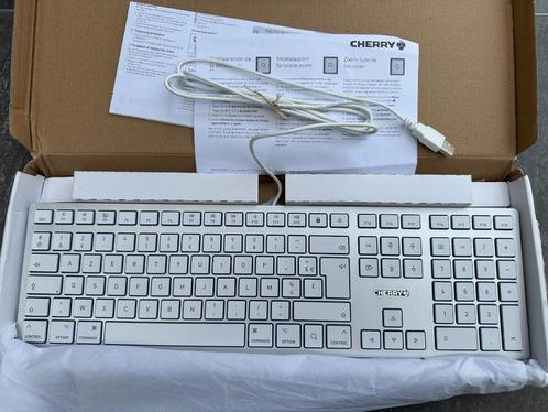 Cherry KC6000 slim Wireless clavier azerty sans fil, Computers en Software, Toetsenborden, Zo goed als nieuw, Azerty, Draadloos