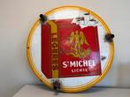 St. MICHEL emaille reclamebord 1954, Verzamelen, Ophalen of Verzenden, Reclamebord