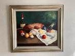 Schilderij fazant en fruit Albert Embrechts met certifikaat, Antiek en Kunst, Ophalen