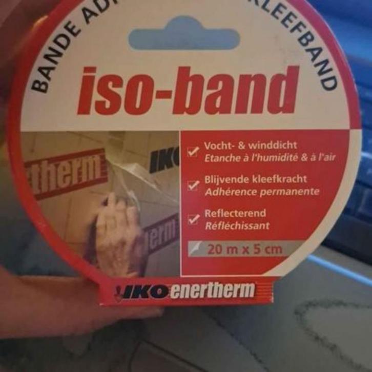 Ruban adhésif 20m50mm aluminium isolation, Doe-het-zelf en Bouw, Overige Doe-Het-Zelf en Bouw, Nieuw, Ophalen of Verzenden