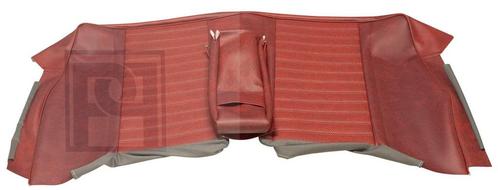 Bekleding Amazon 4D achterbankhoes rood rug 1965-1966 code 1, Auto-onderdelen, Interieur en Bekleding, Volvo, Nieuw, Ophalen of Verzenden