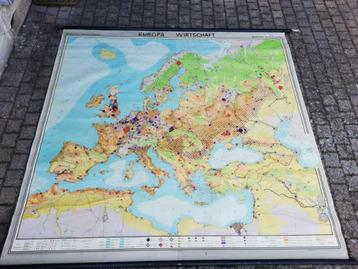 Grote landkaart - schoolkaart Europa, Ophalen, Aardrijkskunde