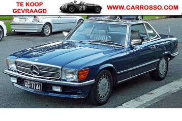 Mercedes-Benz SL 280  /300 SL/500SL Te koop gevraagd