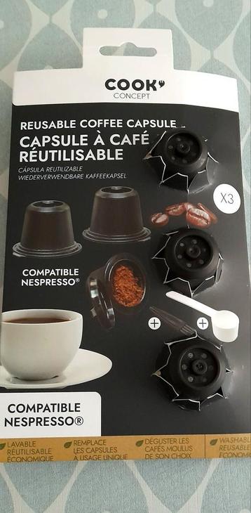 Capsule reutilisable nespresso x3 neuf à saisir ️↙️
