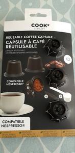 Capsule reutilisable nespresso x3 neuf à saisir ️↙️, Electroménager, Enlèvement ou Envoi, Neuf