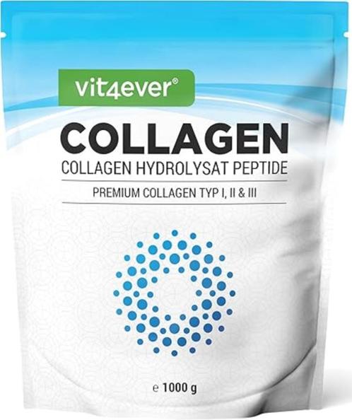 Collageenpoeder 1000 g GRATIS LEVERING, Sport en Fitness, Gezondheidsproducten en Wellness, Nieuw, Poeder of Drank, Verzenden